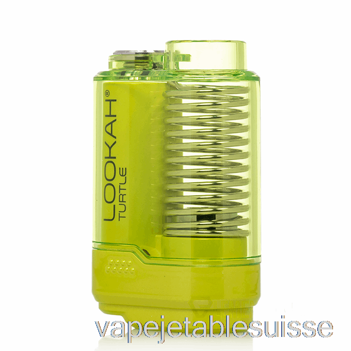 Vape Suisse Lookah Tortue 510 Batterie Vert Néon